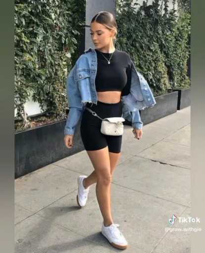 Tips on how to style biker shorts