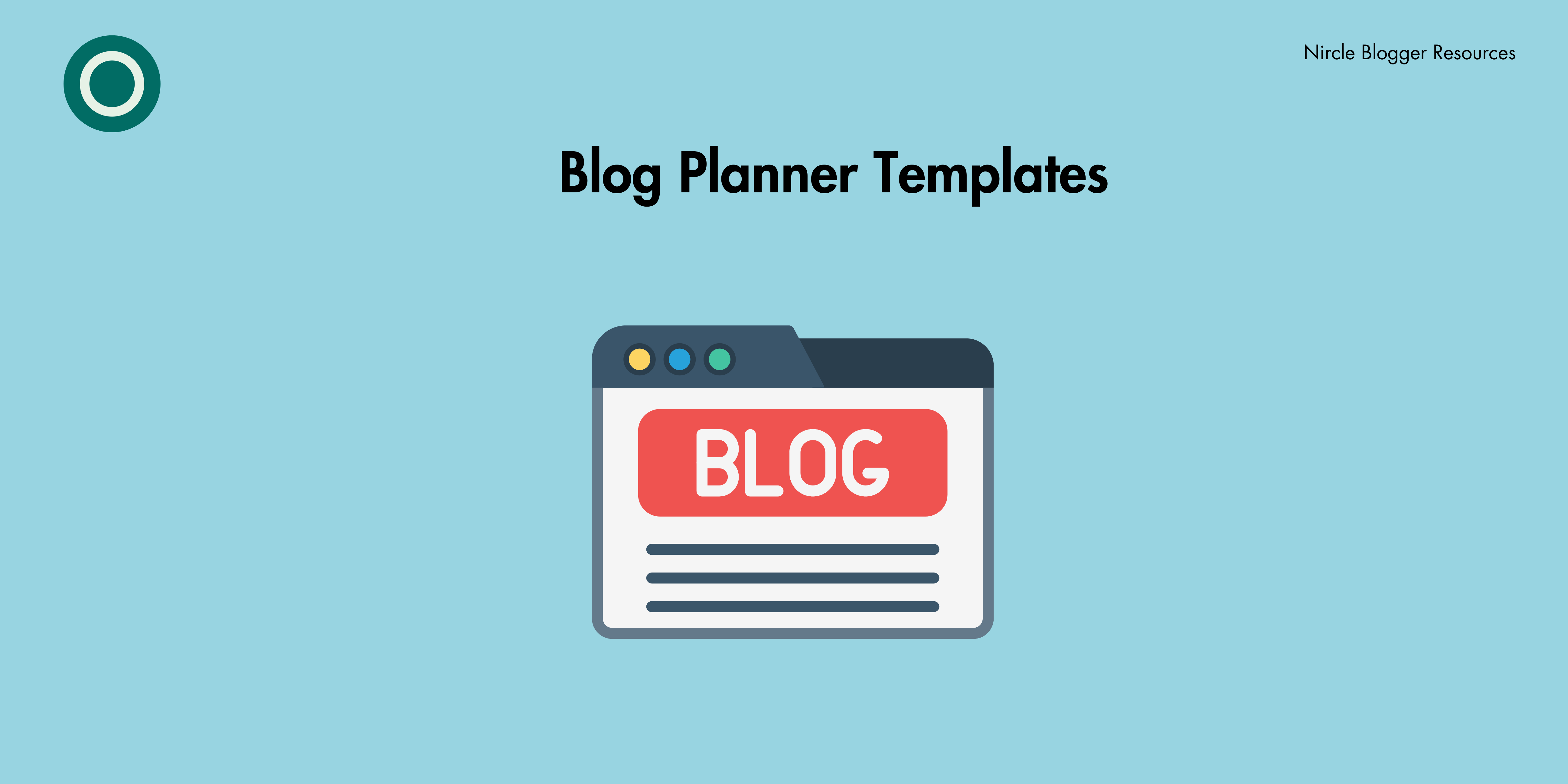 Blog Planning Template
