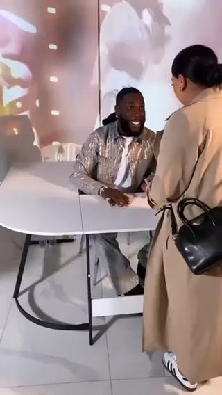  Superhuman Burna Boy guesses correctly the gender