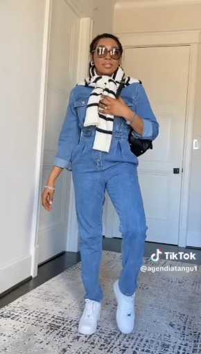 Tips on how to style Denim jumpsuit