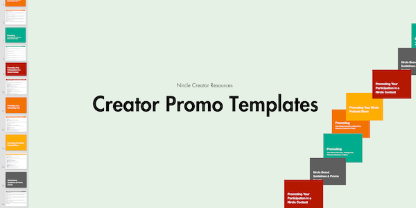 Nircle Creator Promo Template
