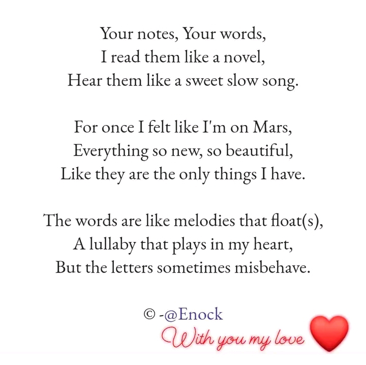 Title: WITH YOU MY LOVE.