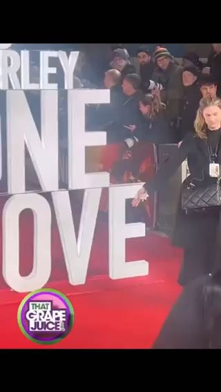 Wizkid on the red carpet at the