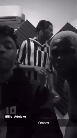  @iammayorkun previews an unreleased song with Mohbad….Omo