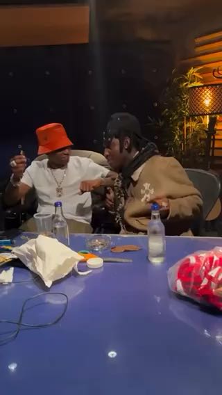  Wiz x Shalli in the studio cooking