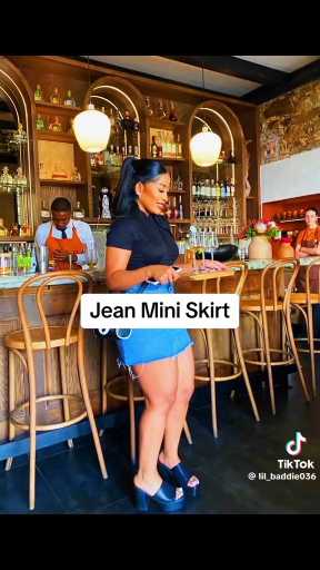 Mini jeans skirt outfits ideas

Cc: Lil