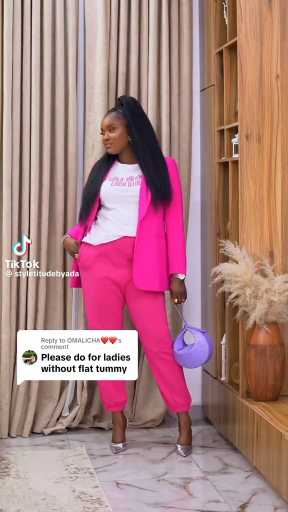 Outfit ideas for ladies with big tummy