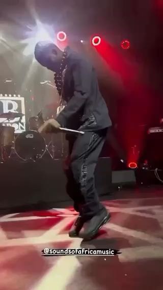  Portable performing at Bella Shmurda's show in