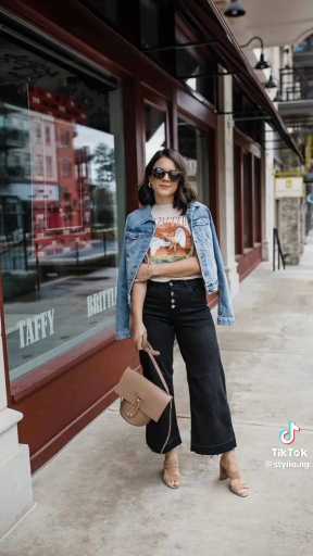 Cropped flare jeans outfits ideas 

cc: Stylio