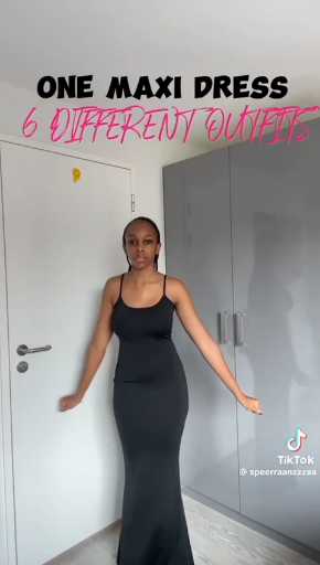 Different styling for maxi dress

cc: Speerraanzzzaa