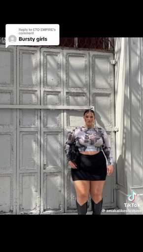 Outfits ideas for bursty girls

cc: Amaka