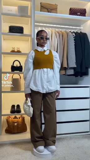 How to style a big shirt 

cc: