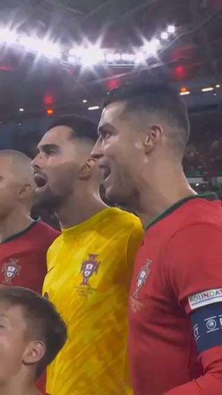 Nothing like a national anthem to get