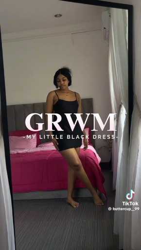 Black dress outfit idea cc: Buttercupfollow