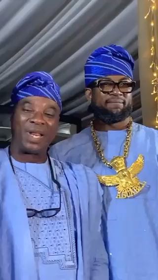 Wasiu Ayinde Marshall and Abu Abel at