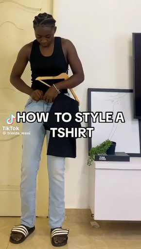 How to style a T-shirt 

cc: Trinidamani