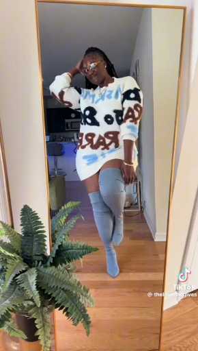Sweater dress outfit idea

cc: Theloveshegives 

follow