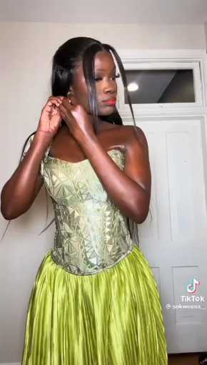  Outfit idea for a naming ceremony 

cc:Sokweena
