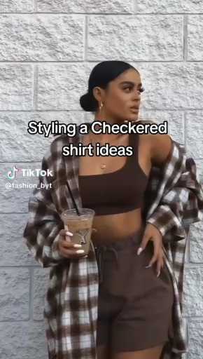 Checkered shirt outfits ideas 

cc: fashionbyT 

follow