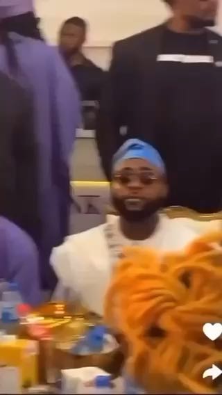  Davido having a nice time last night