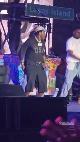  Asake performing Joha at Afronation
Detroit
cc: