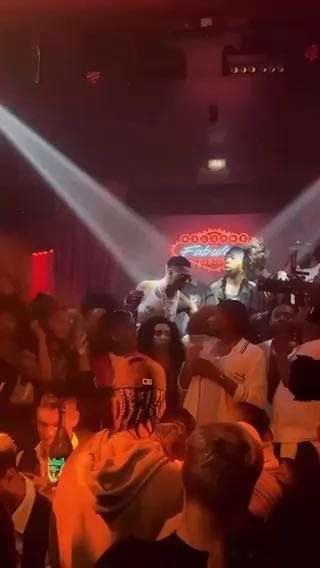  Wizkid & Brent Faiyaz were outside
cc: