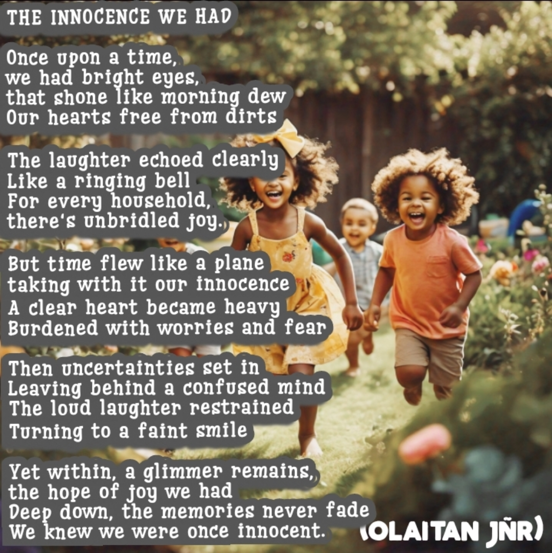 THE INNOCENCE WE HAD