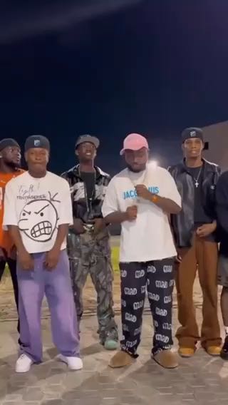  Davido finally links up with the guy