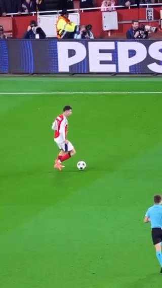  Gabriel Martinelli's action that lead to Arsenal's