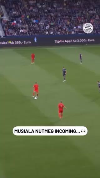  The nutmeg.
jamalmusiala10 harrykane
cc: fcbayern
#sports