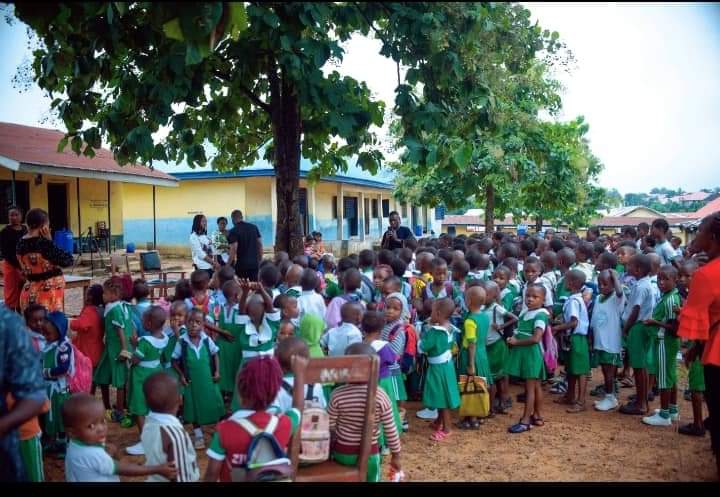 GIVING IN SERVICE TO HUMANITY. EDUCATION THE GREATEST GIFT TO THE POOR