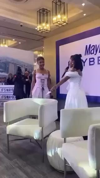  Ayra Starr looking elegant at the Maybelline