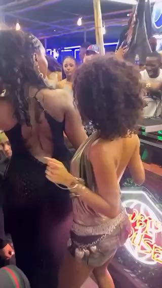  Tems and Tyla Dancing Together at Obis