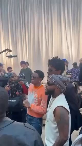  Davido, Victony and Saint JHN link up