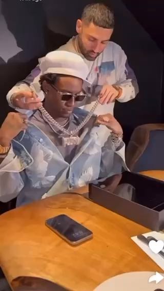  Shallipopi just bought a new diamond necklace