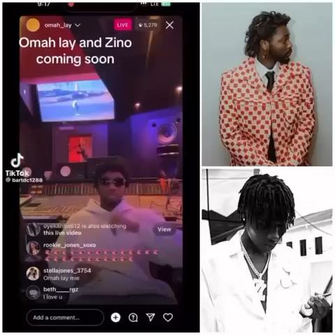  Looks like omah_lay has something cooked with