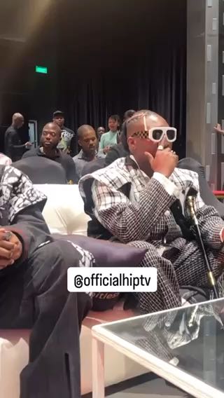  goya_menor at the ongoing 17th the_headies big