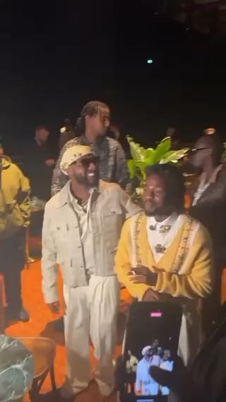  Davido and Omah Lay spotted at the