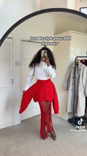 How to style a sweater in different