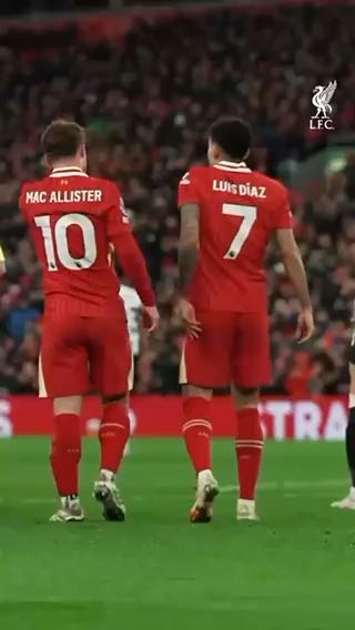  Macca in front of the Kop end