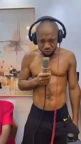 Charles Okocha in the studio
cc: tooxclusive_com