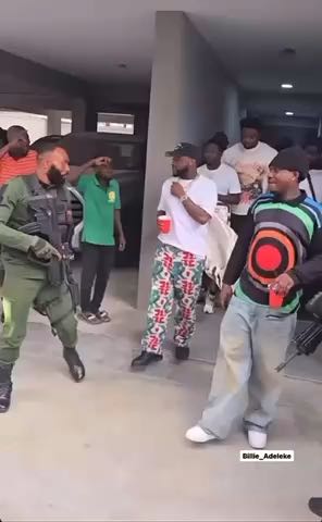  Davido Leaving Zlatan Studio Earlier
This Morning