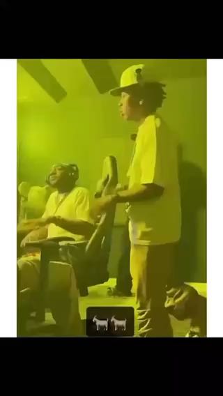  Davido x Shoday seen locked in the