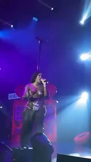  Let's replay that moment on stage when