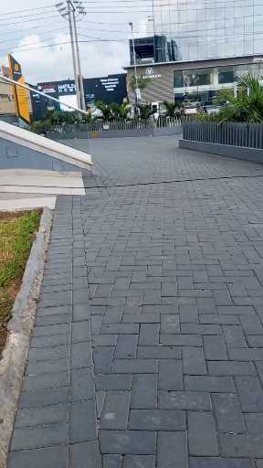 security men are on guard at various