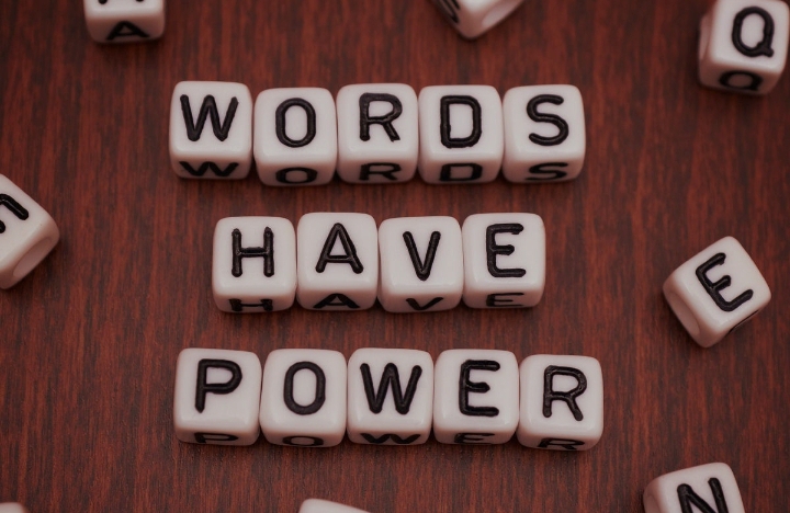 'WORDS AND POWER' A SYNONYM