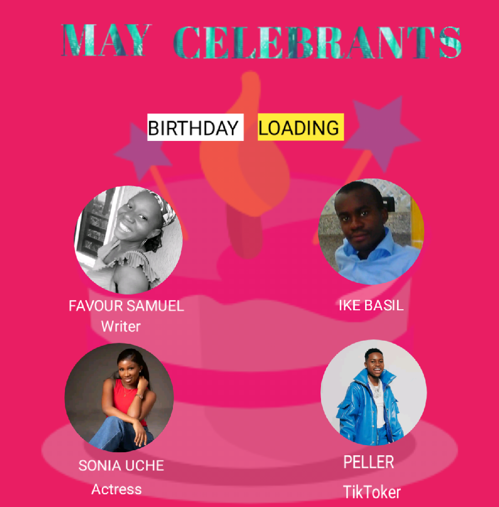MAY CELEBRANTS 