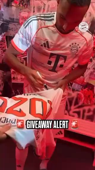 YOUR chance to win this jersey, signed