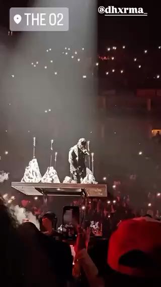  Rema goes down on one knee to