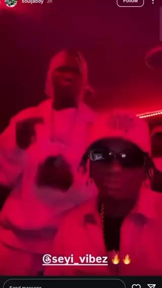  Seyi Vibez x Soulja Boy in the